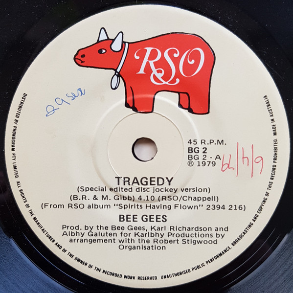 Tragedy (Special Edited Disc Jockey Version)